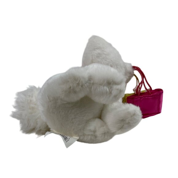 Disney Store 6" Shopping Marie Aristocats  Plush Stuffed Toy White Cat Kitten - Picture 7 of 10
